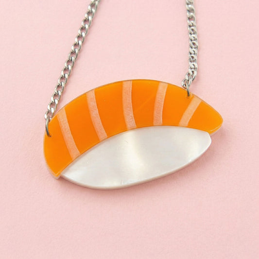Sushi Lariat Drop Necklace