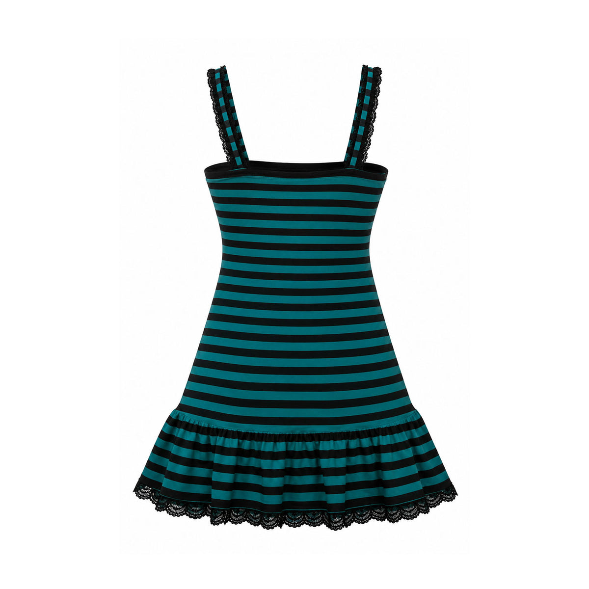 Midnight Candy Teal Mini Dress