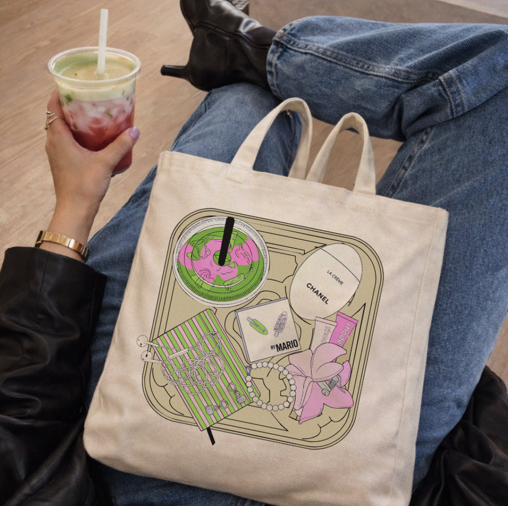 Coffee Run – March Edition Canvas Tote