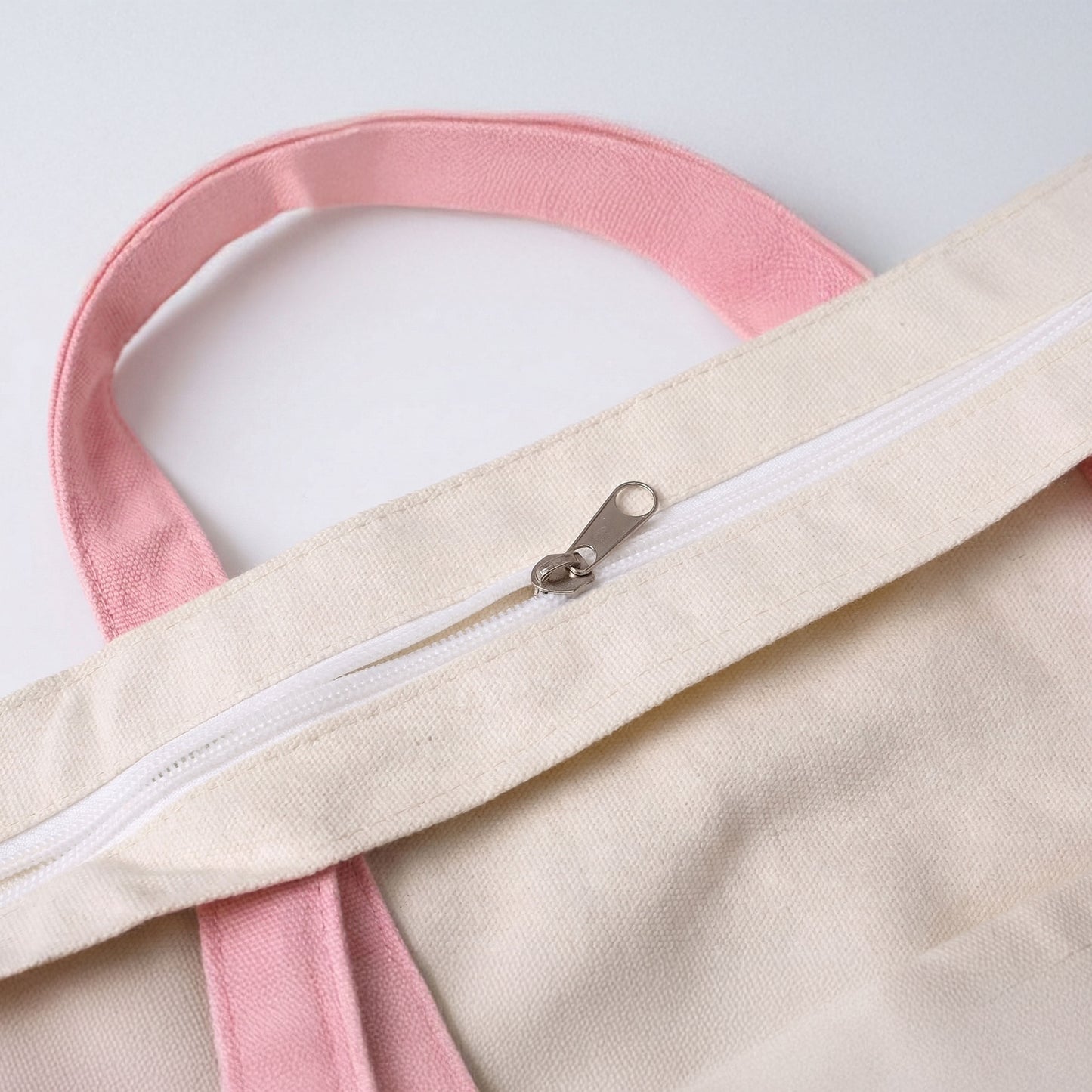 Trader Hoe’s Pink Canvas Tote Bag – Durable Large Everyday Carryall