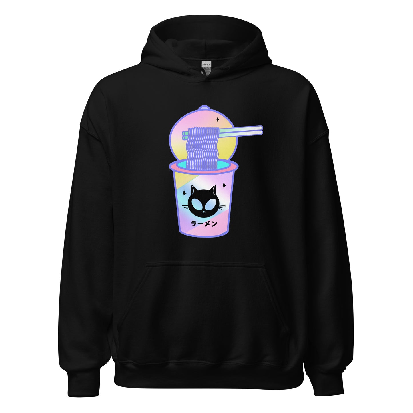 Alien Cat Ramen Unisex Hoodie