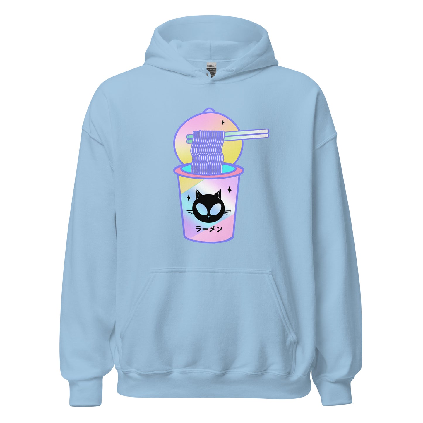 Alien Cat Ramen Unisex Hoodie