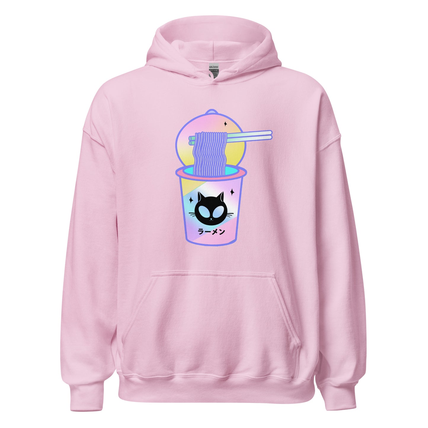 Alien Cat Ramen Unisex Hoodie