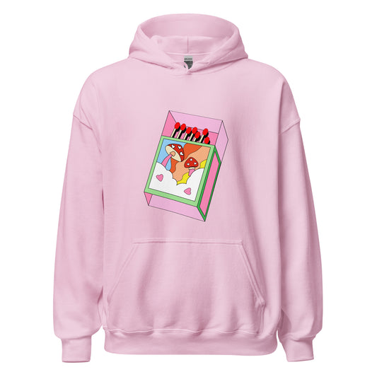 Groovy Mushroom Match  Unisex Hoodie