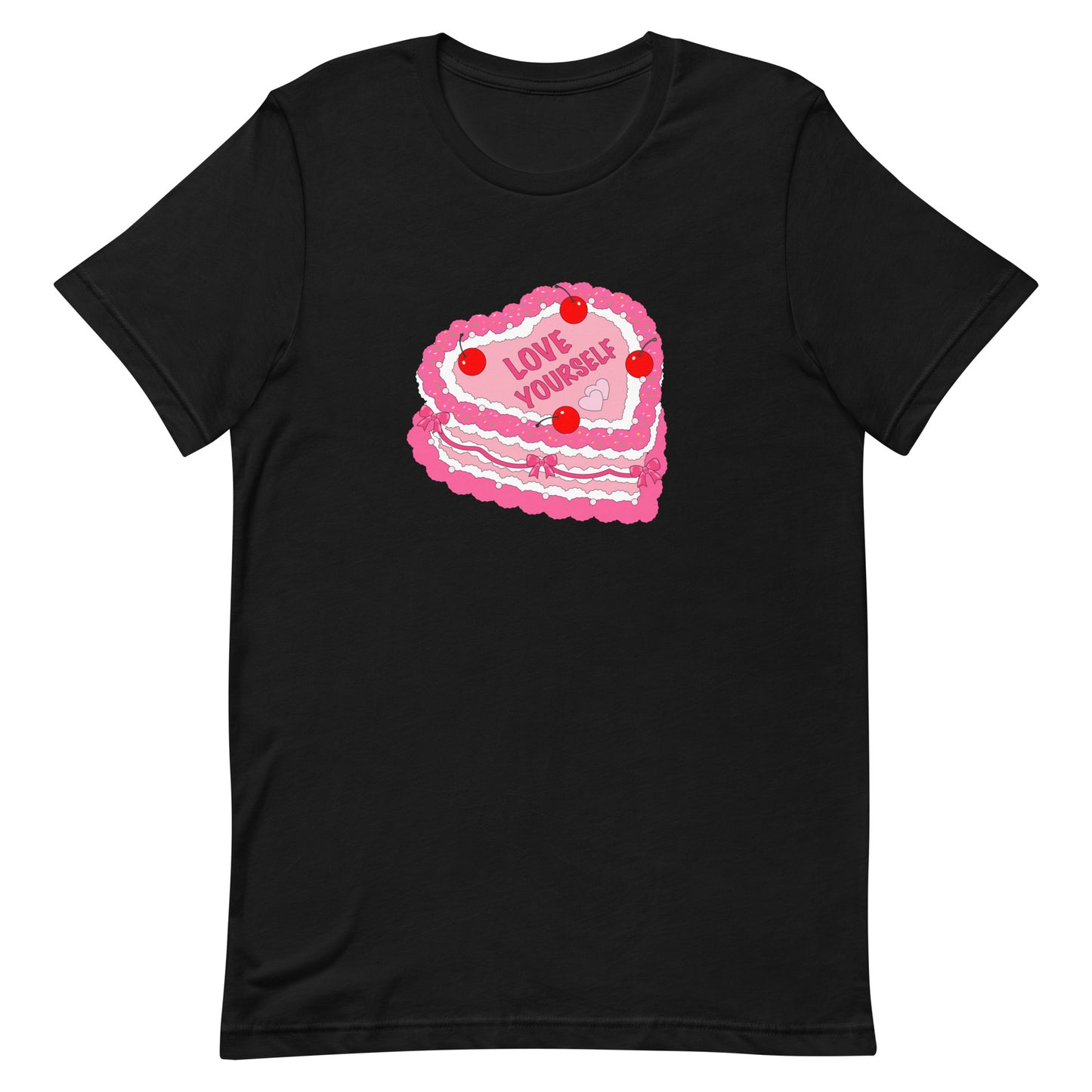 Love Yourself Cake Unisex t-shirt