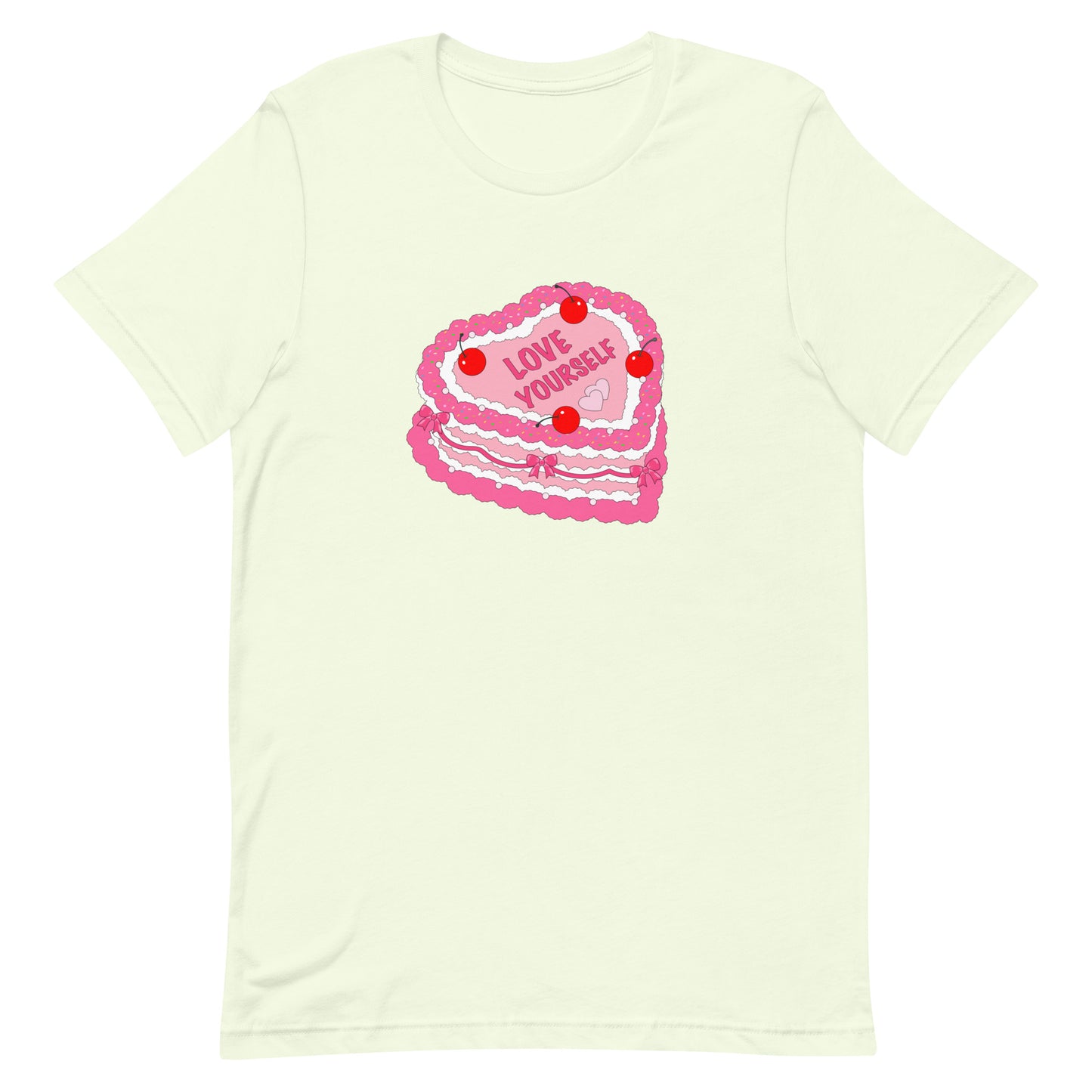 Love Yourself Cake Unisex t-shirt