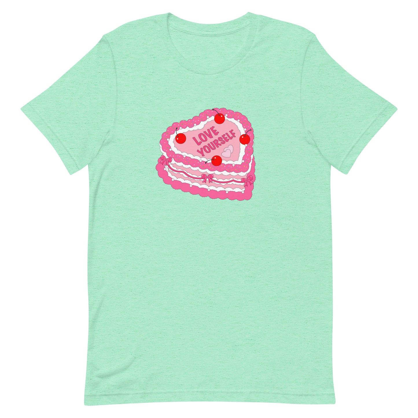 Love Yourself Cake Unisex t-shirt