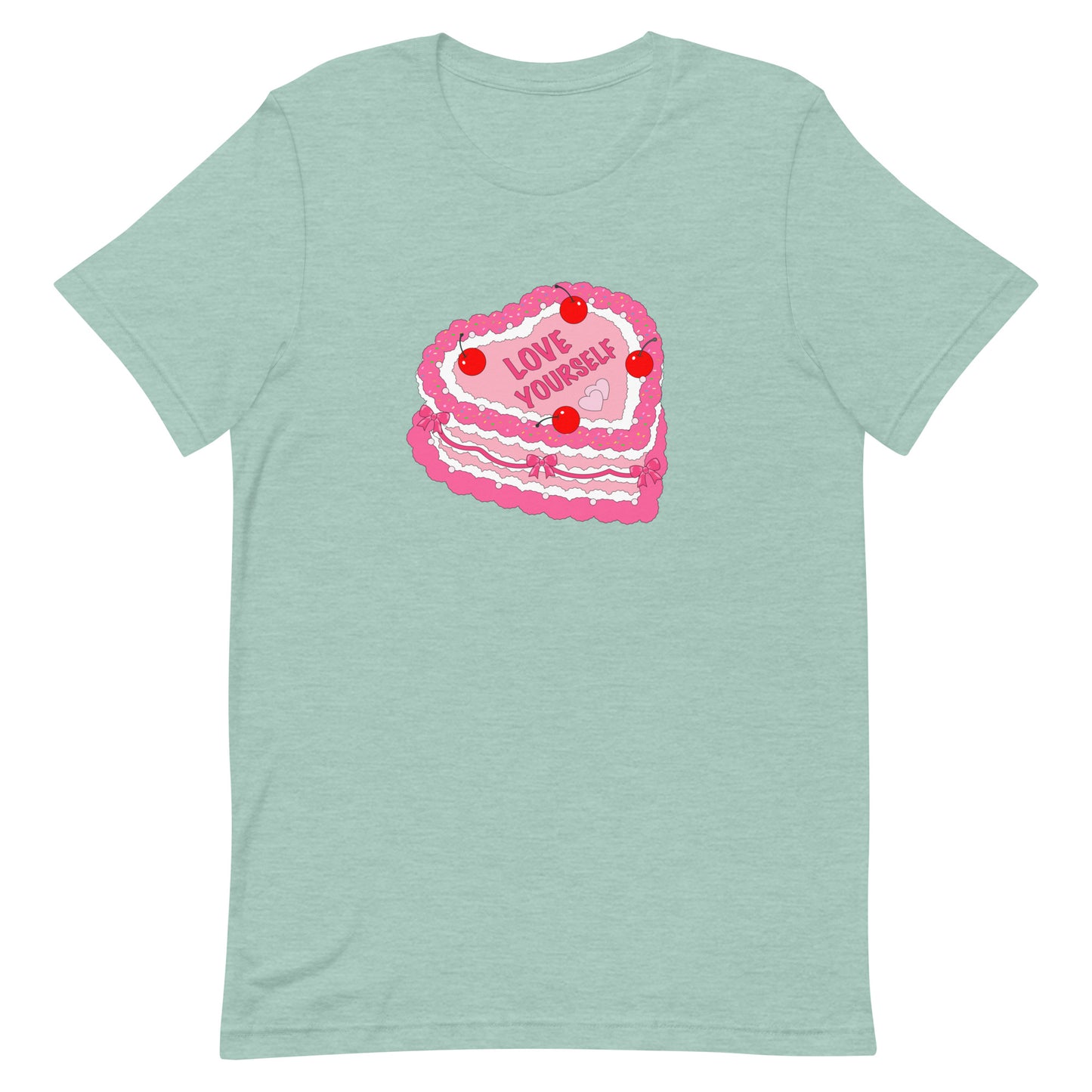 Love Yourself Cake Unisex t-shirt