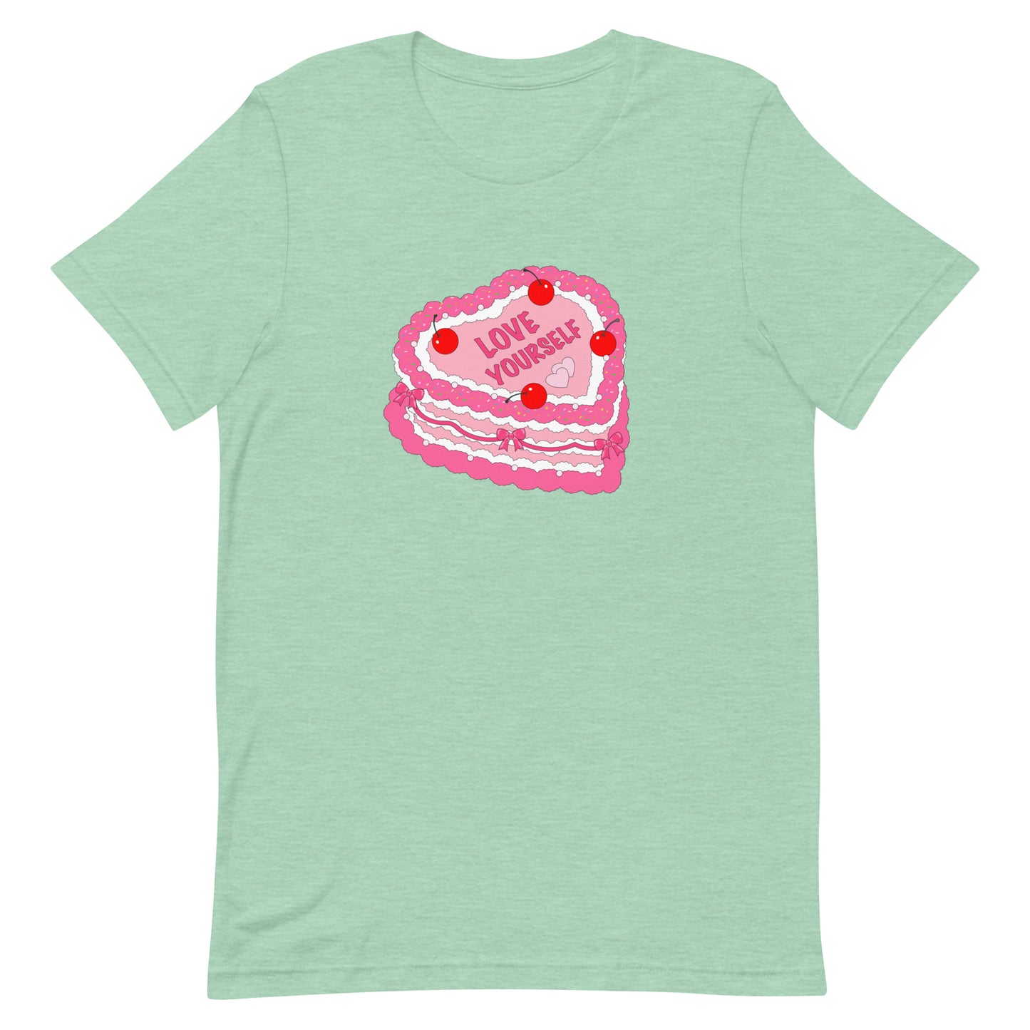 Love Yourself Cake Unisex t-shirt