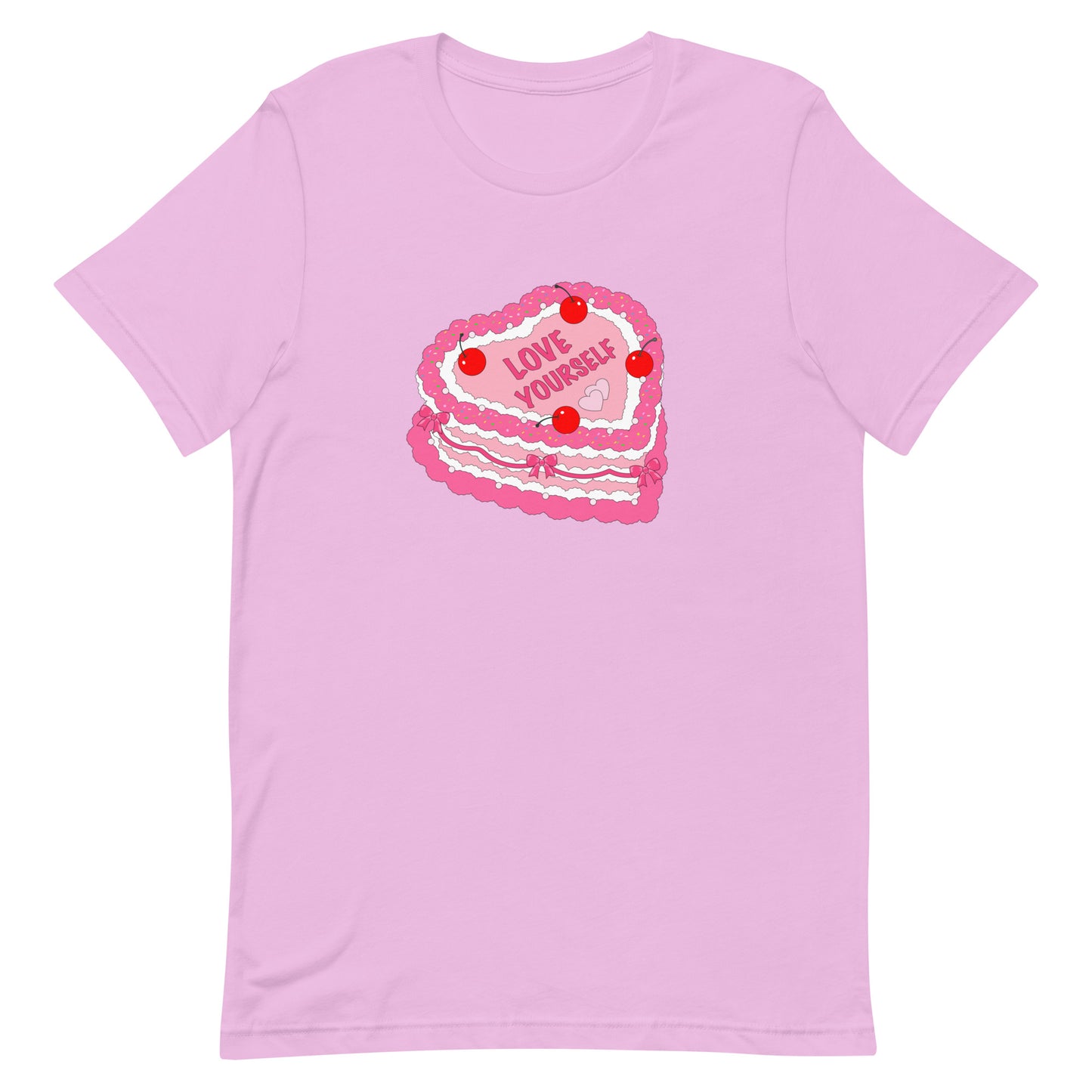 Love Yourself Cake Unisex t-shirt