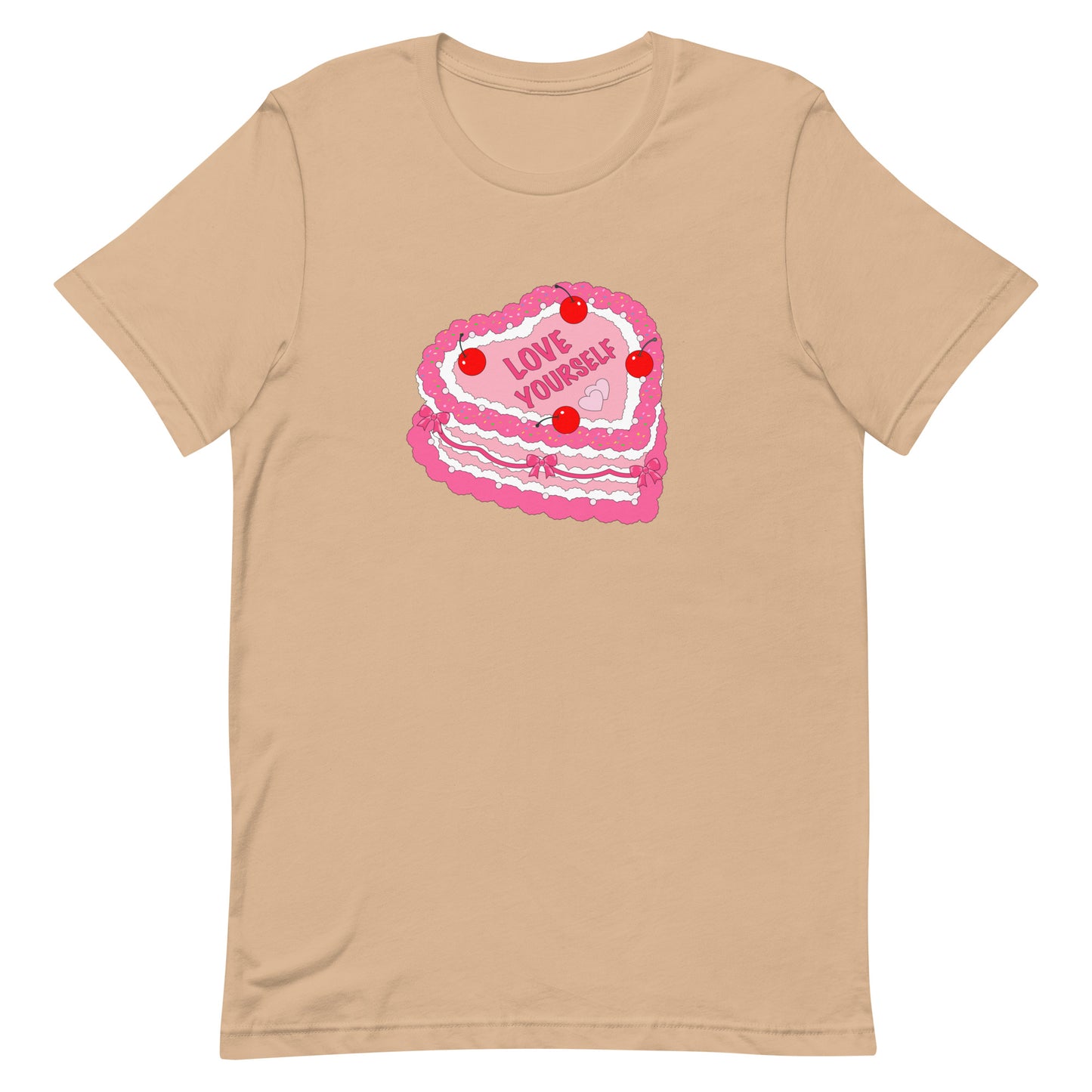 Love Yourself Cake Unisex t-shirt