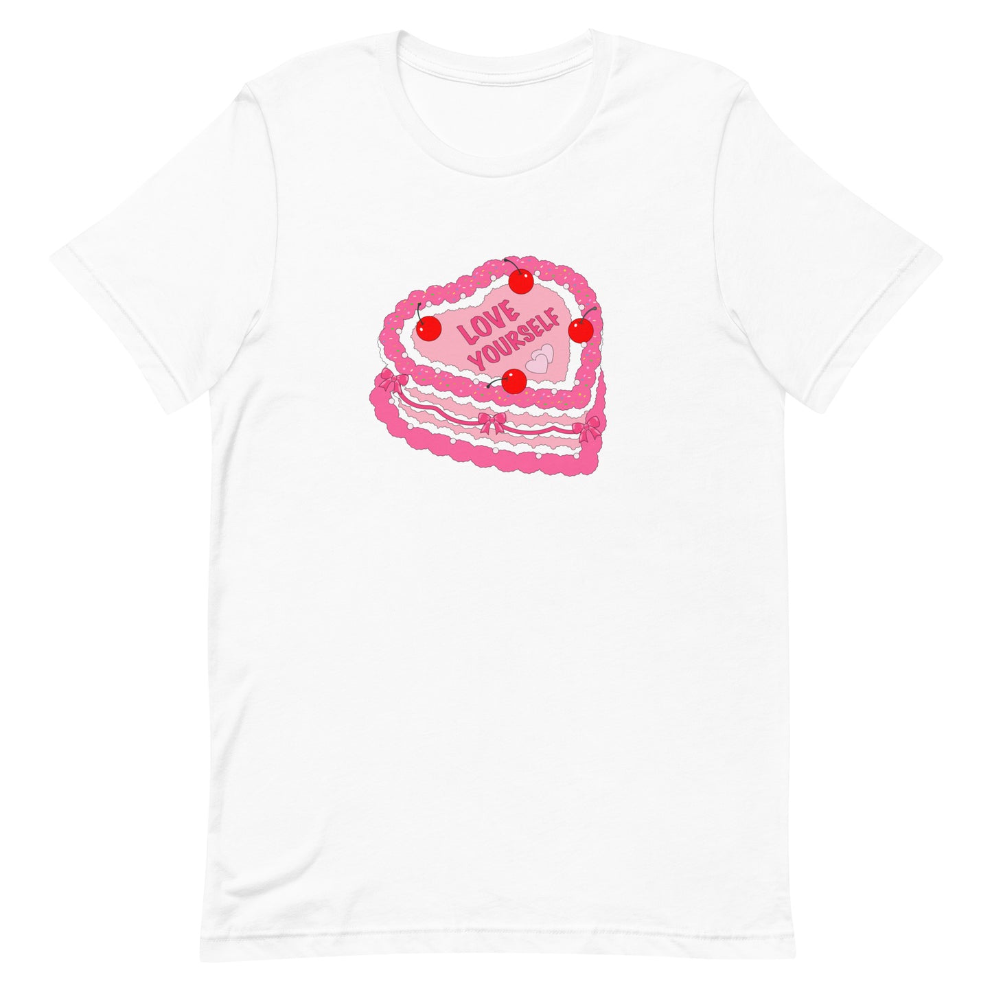 Love Yourself Cake Unisex t-shirt