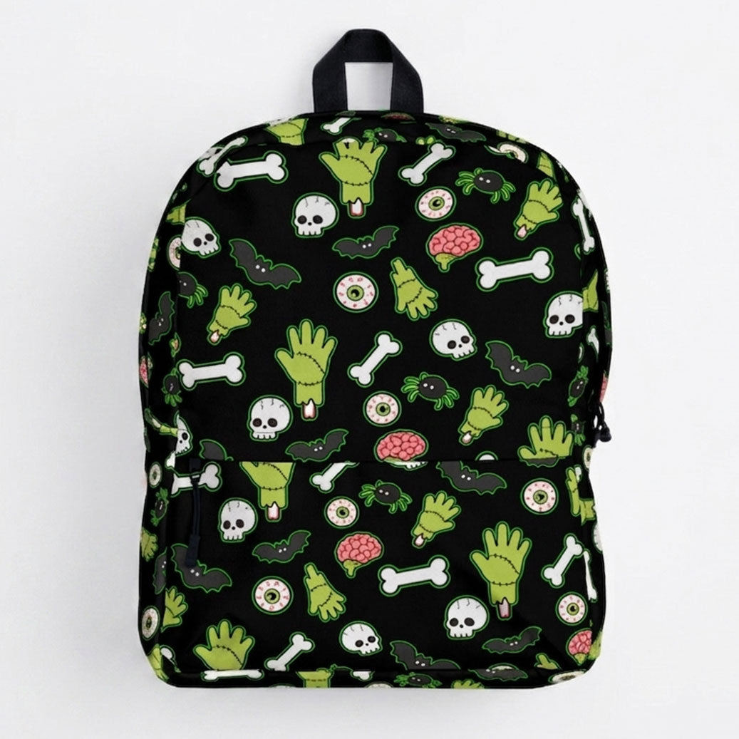 Zombie Graveyard Emo Scene Unisex Backpack