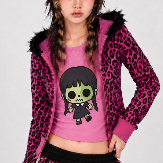 Wednesday Addams Family Zombie Tee