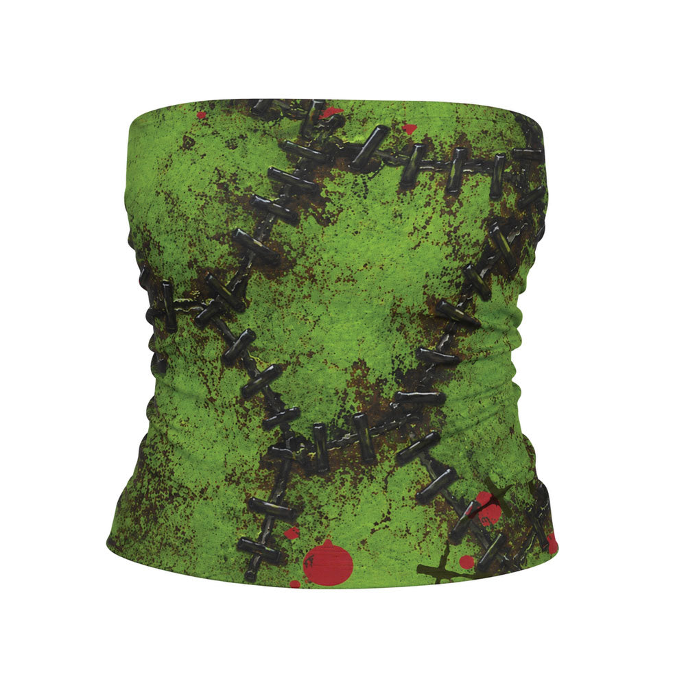 Monster Stitch Bandeau Tube Top